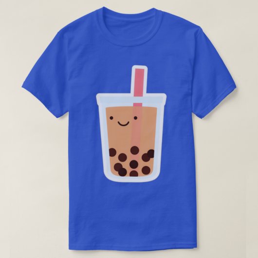 Boba Milk Tea Time T-shirt (Design voorkant)