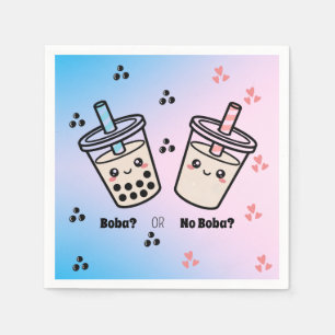 Boba of geen Boba? Bubble Tea Boba geslacht onthu Servet