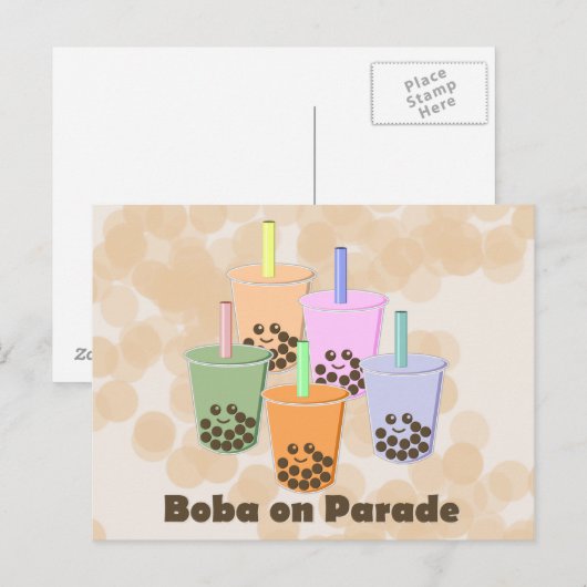 Boba op Parade Briefkaart (Voorkant / Achterkant)