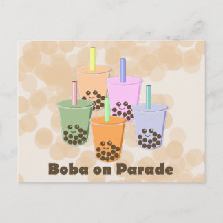 Boba op Parade Briefkaart