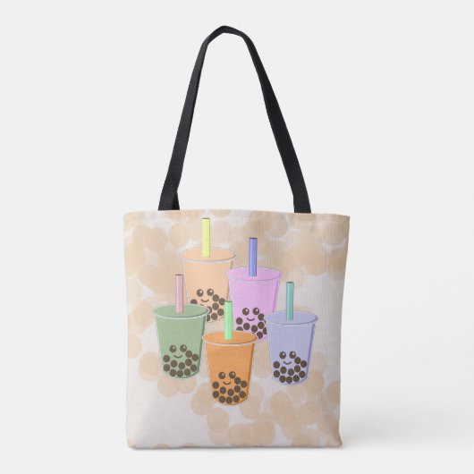 Boba op Parade Tote Bag (Achterkant)