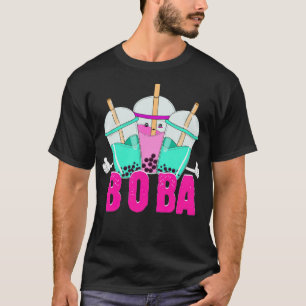 Boba Pearl Milk Bubble kiddin dressage  T-shirt