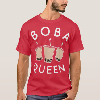 Boba Queen, Ice Drink Tea Bubble Boba T-shirt