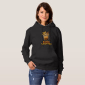 Boba Spotted Cute Cheetah Leopard Bubble Milk Tea Hoodie (Voorkant volledig)