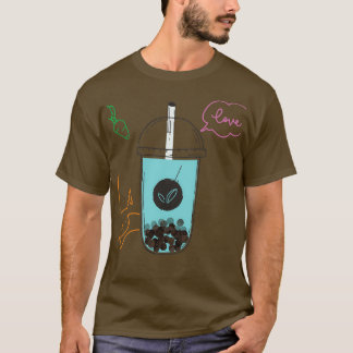 Boba sticker 7 t-shirt