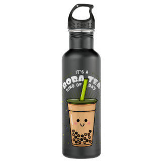 Boba Tapioca parells Drink op basis van thee Waterfles