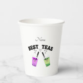 boba tea beltea baby papieren bekers (Voorkant)