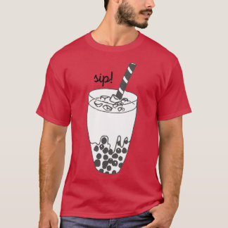 Boba Tea Black T-shirt