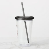 Boba Tea, bubbelmilk tea Acryl Drinkbeker (Links)