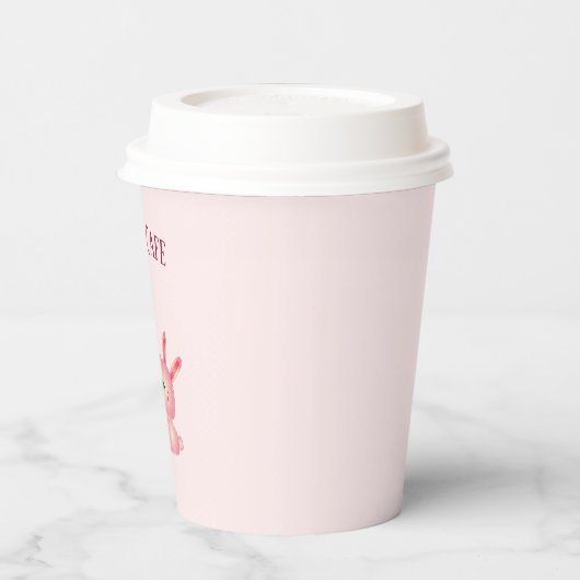 Boba Tea, bubbelmilk tea Papieren Bekers (Links)