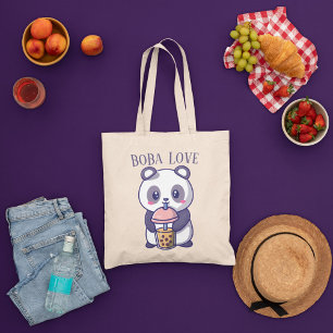 Boba Tea, bubbelmilk tea Tote Bag