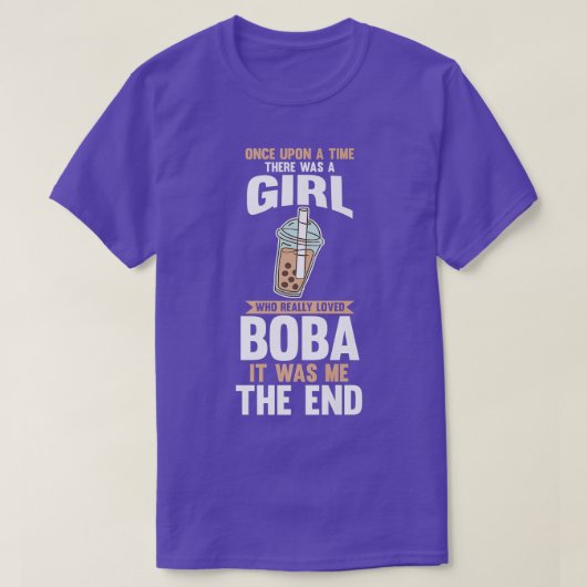 Boba Tea Bubble Tea 166 T-shirt (Design voorkant)