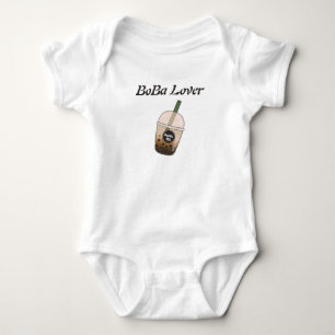 boba tea bubble tea baby bodysuit