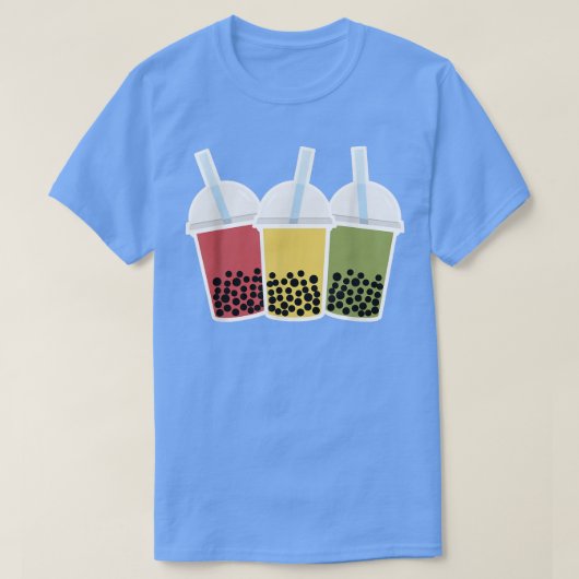 Boba Tea Bubble Tea Design T-shirt (Design voorkant)