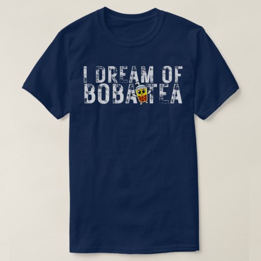 Boba Tea Bubble Tea Lover Anime Kawaii Japanese Mi T-shirt (Design voorkant)