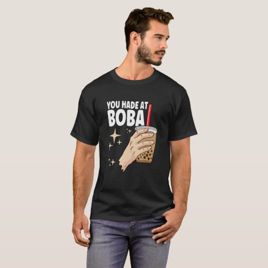 Boba Tea Bubble Tea T-shirt (Voorkant volledig)