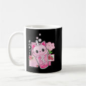 Boba Tea Cat Bubble Tea Kawaii Anime Japans meisje Koffiemok (Links)