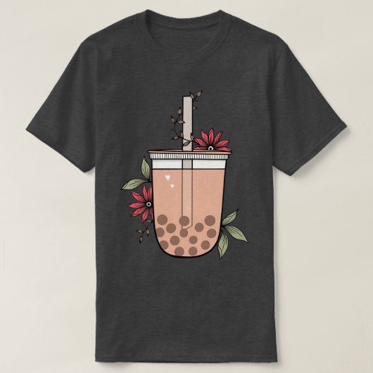 Boba Tea Cup T-shirt (Design voorkant)
