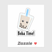 Boba Tea Eigen vinylSticker Sticker (Vel)