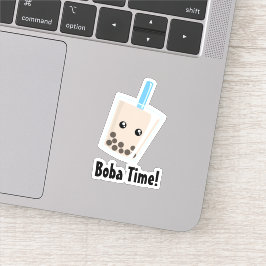 Boba Tea Eigen vinylSticker Sticker