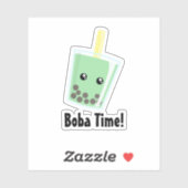 Boba Tea Eigen vinylSticker Sticker (Vel)