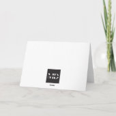 Boba Tea Karakter Bedankkaart (Achterkant)