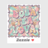 Boba Tea Lova Sticker (Vel)