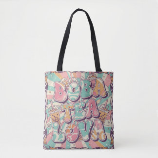 Boba Tea Lova Tote Bag