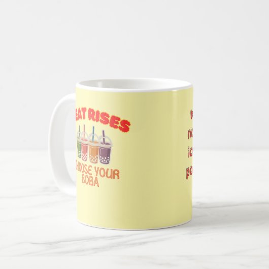 Boba tea lover coffee mug koffiemok (Voorkant links)
