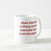 Boba tea lover koffiemok (Voorkant rechts)