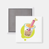Boba Tea Magneet (Voorkant / Achterkant)
