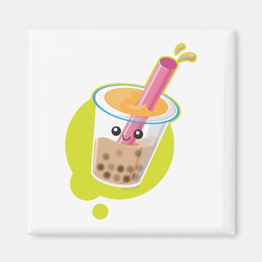 Boba Tea Magneet (Voorkant)