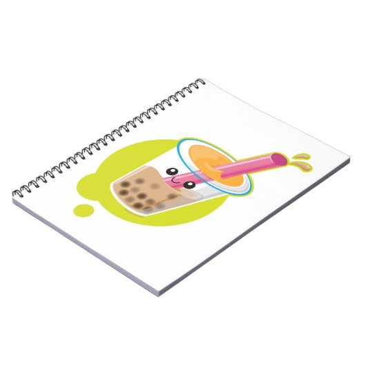 Boba Tea Notitieboek (Linkerzijde)