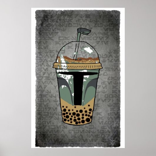 Boba Tea Poster (Voorkant)