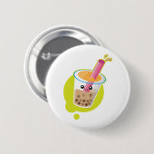 Boba Tea Ronde Button 5,7 Cm (Voorkant /achterkant)