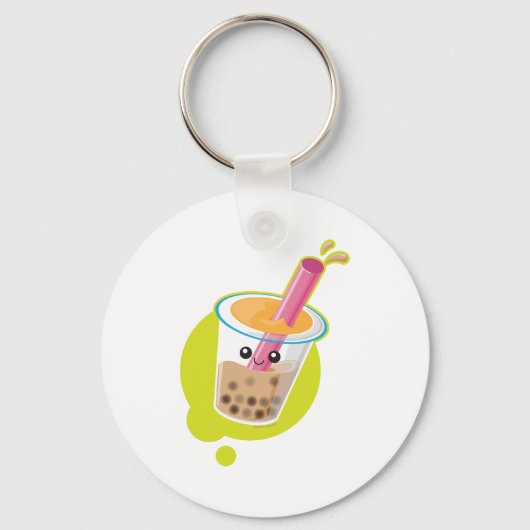Boba Tea Sleutelhanger (Voorkant)