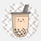 Boba-Tea Sticker (Voorkant)