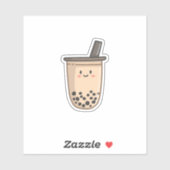 Boba Tea | Sticker Melk Bubble Tea Kawaii (Vel)