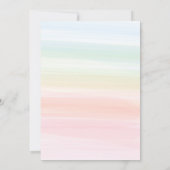 Boba Tea Verjaardagsfeestje Uitnodiging, Bubble Te Kaart (Achterkant)