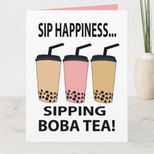 Boba Thee Bubble Thee Boba Thee Kaart
