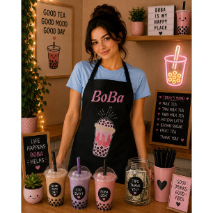 boba thee bubble thee schort