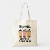 Boba Thee Bubble Thee Tote Bag (Achterkant)