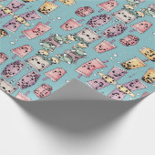 boba-thee cadeaupapier (Hoek)