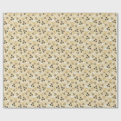 Boba-thee en Stippen-opvulpapier Cadeaupapier (Vlak)