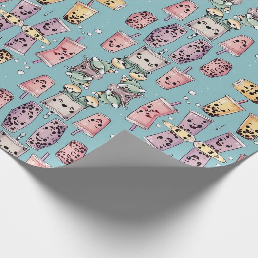 boba thee inpakpapier (Hoek)