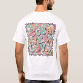 Boba Thee Liefhebber T-shirt (Achterkant)