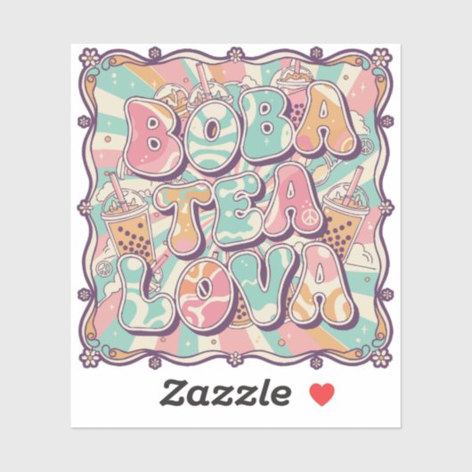 Boba Thee Minnaar Sticker (Vel)