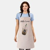 boba-thee schort (Gedragen)