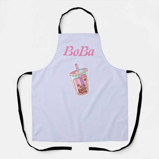 boba-thee schort (Voorkant)