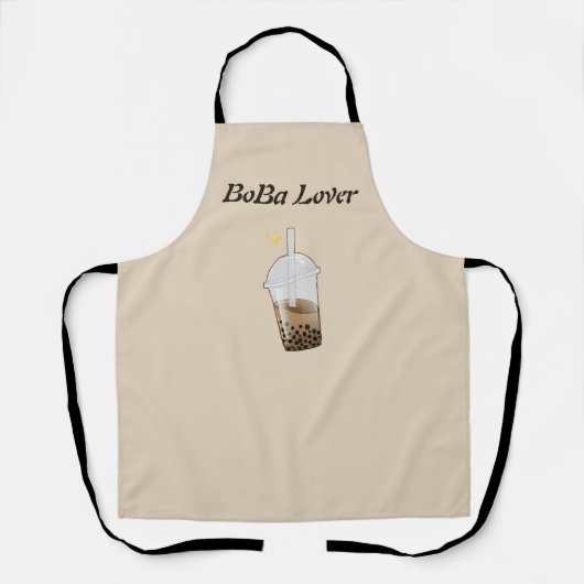 boba-thee schort (Voorkant)